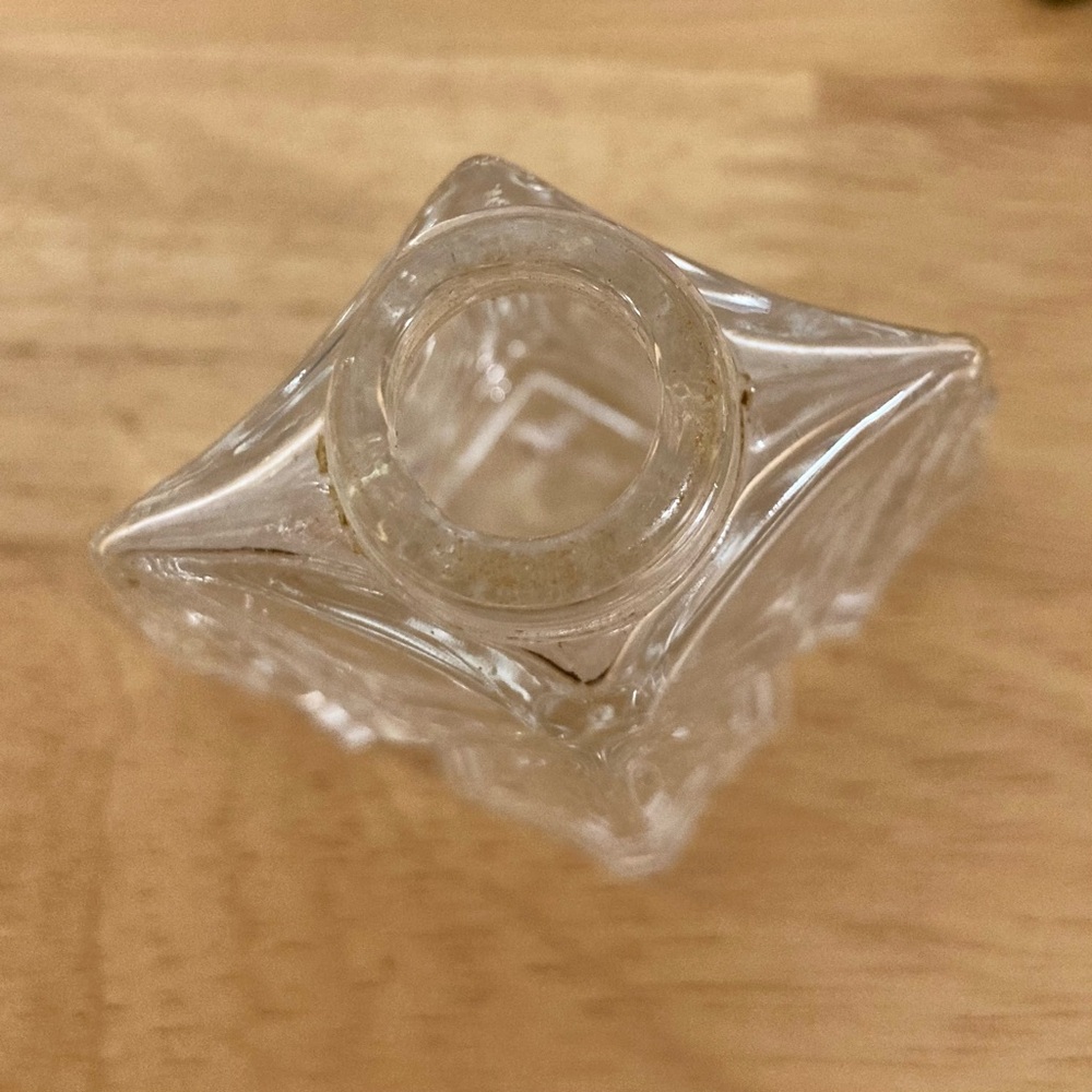 Vtg 1950s Crystal Perfume Spray Bottle Atomizer I.W Rice & Co. Japan Poor Shape - Picture 13 of 15